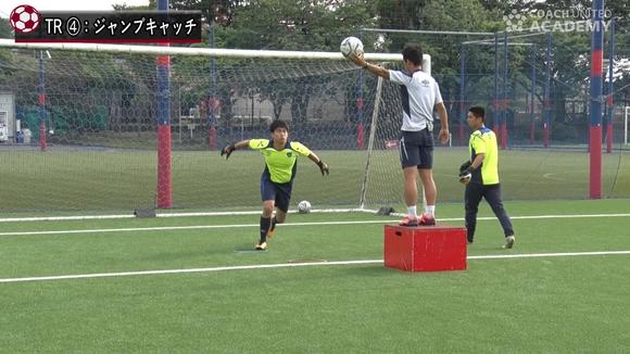 ハイボールが苦手なｇｋに教えたい 正しい動作とポジショニング Fc東京u 18のｇｋ実践トレーニング Coach United コーチ ユナイテッド